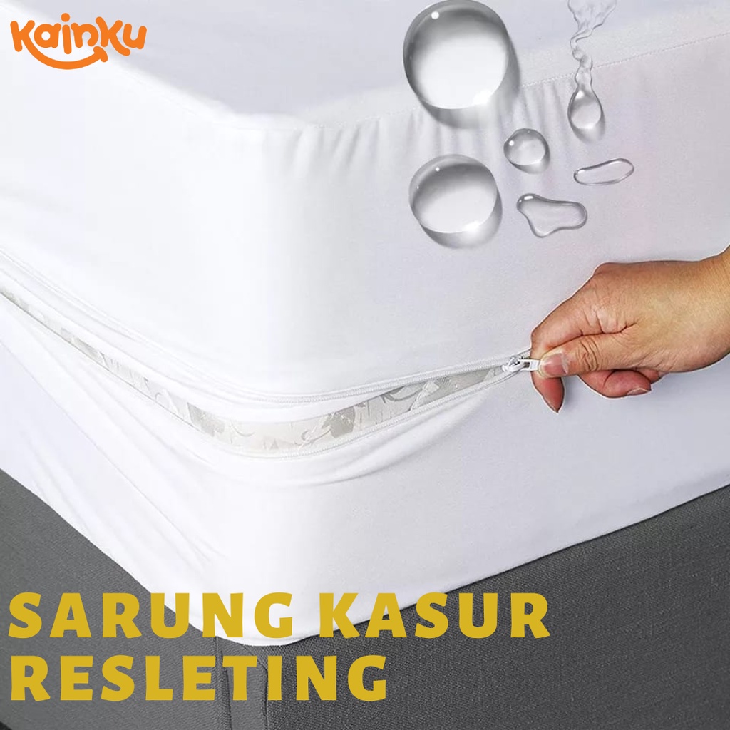 SARUNG KASUR RESLETING FULL COVER WATERPROOF