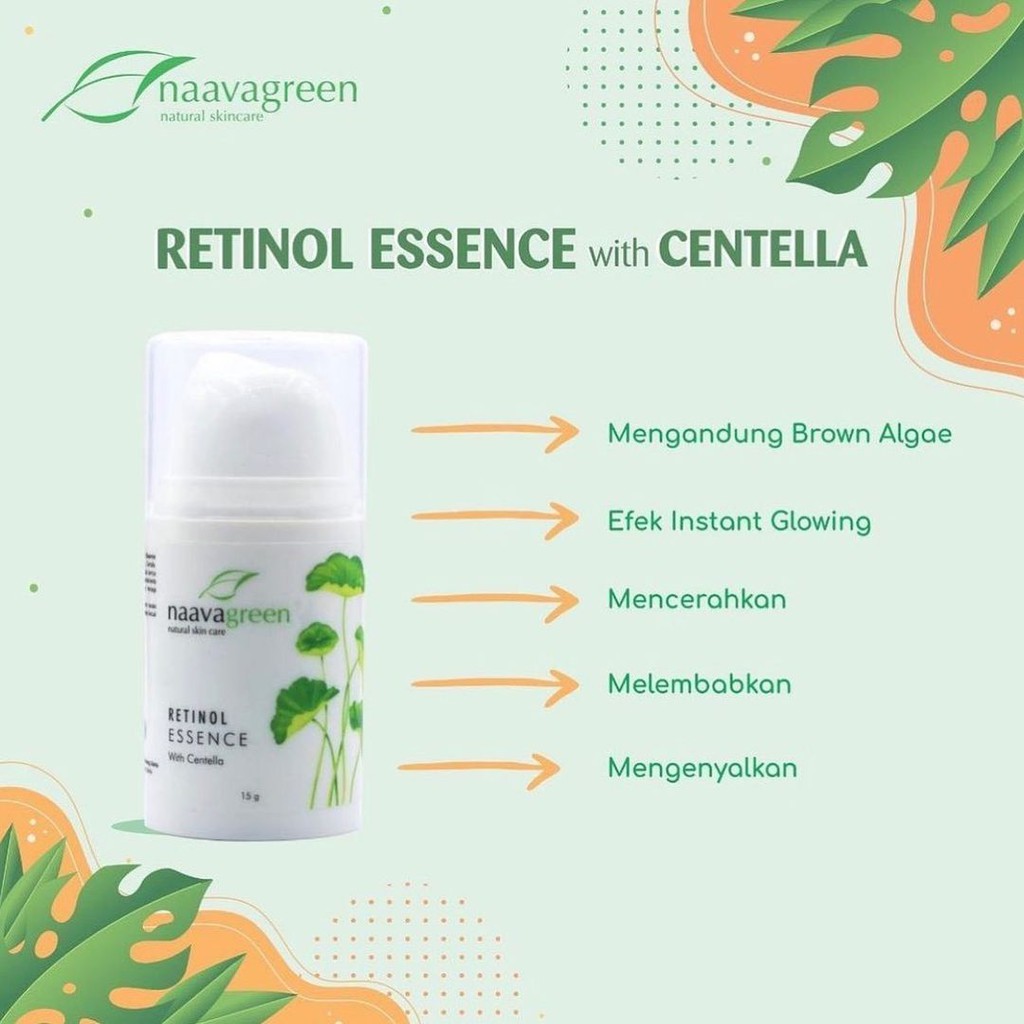 [100%ORI] NAAVAGREEN RETINOL ESSENCE - NAVAGREEN - NAVA GREEN - NAVAAGREEN - NAVAA GREEN