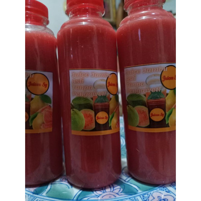 

Minuman sehat dan tanpa pengawet