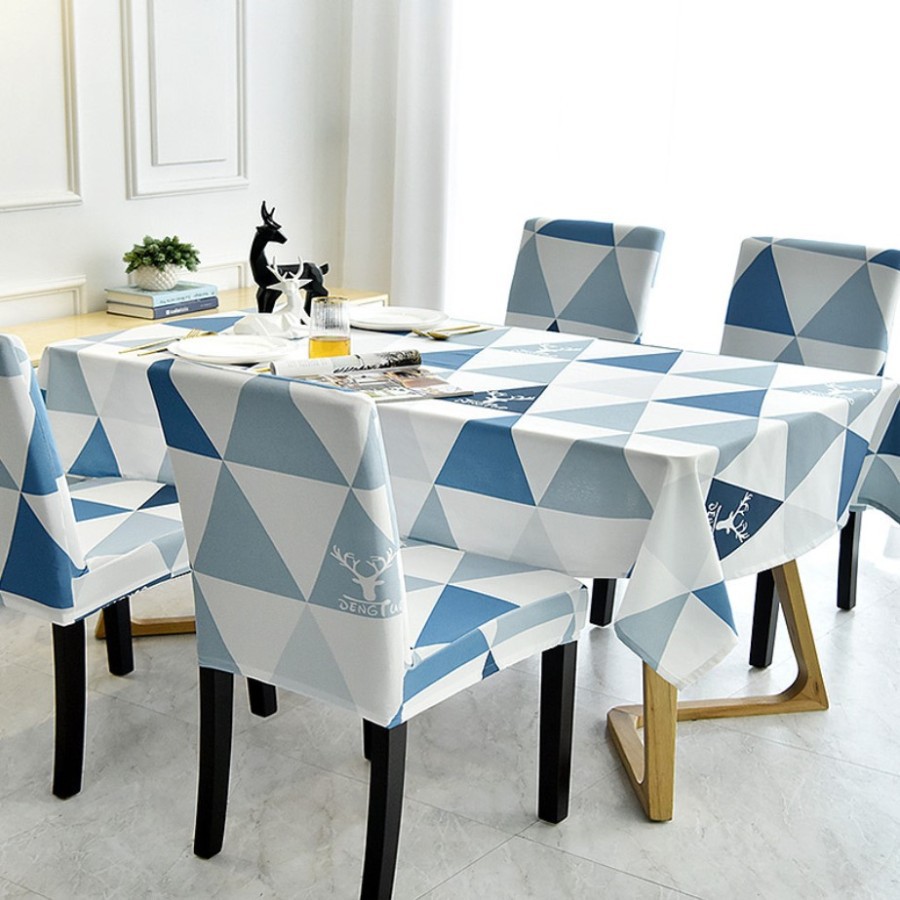 Nordic Waterproof TableCloth Set / Taplak Meja Anti Air Anti Panas / Berkualitas / Dekorasi