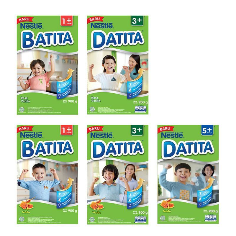 Susu Formula Batita / Datita 1+ 3+ 5+ Madu Vanila 900gr Pusat Harga Termurah Terlaris