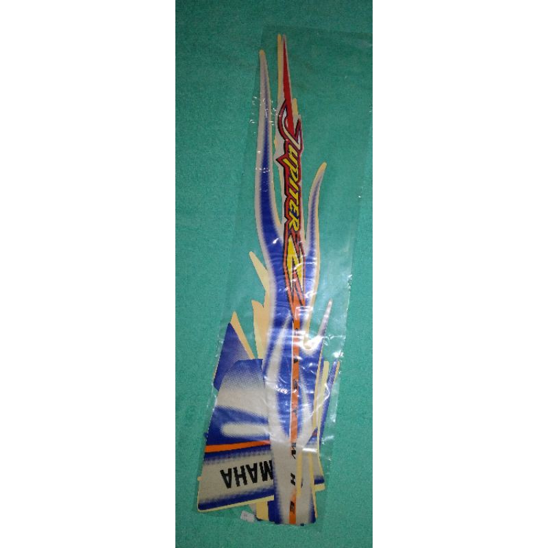 striping jupiter z cw 2005 biru putih