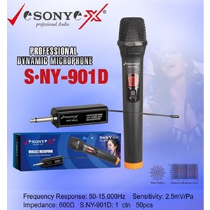 Mic Wireless SONY 901 D Microphone Tanpa Kabel