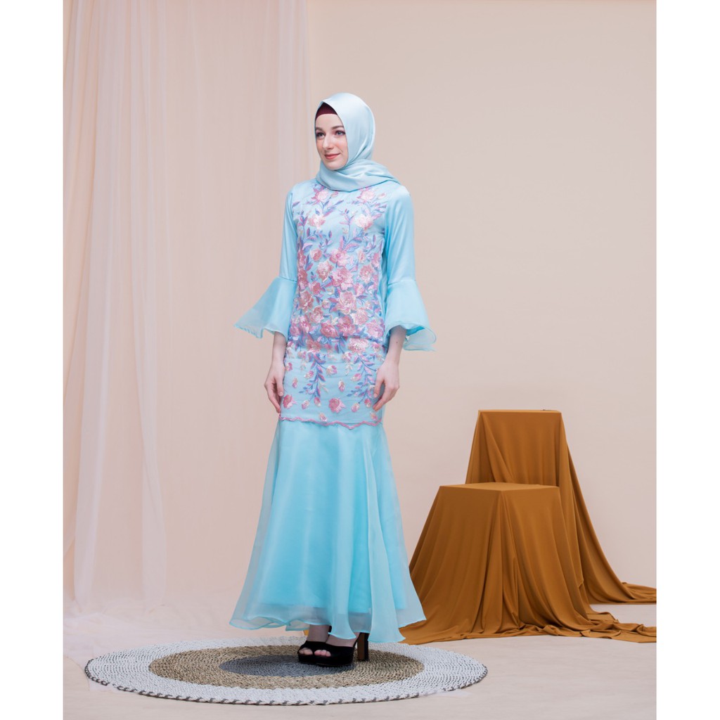  dress  mermaid kebaya rok duyung  dress  brokat mermaid dress  