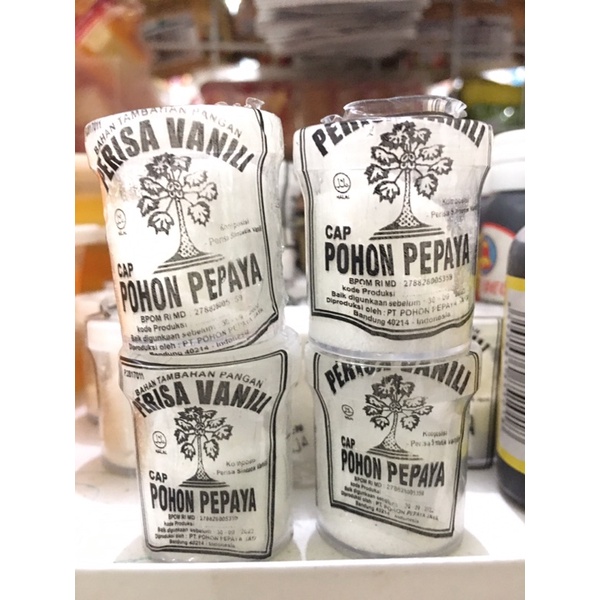 

Vanili Pohon Pepaya super murah / aroma vanila