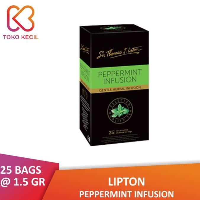 

[COD] Lipton Peppermint Infusion (25 Bags @1.5 GR) [COD]