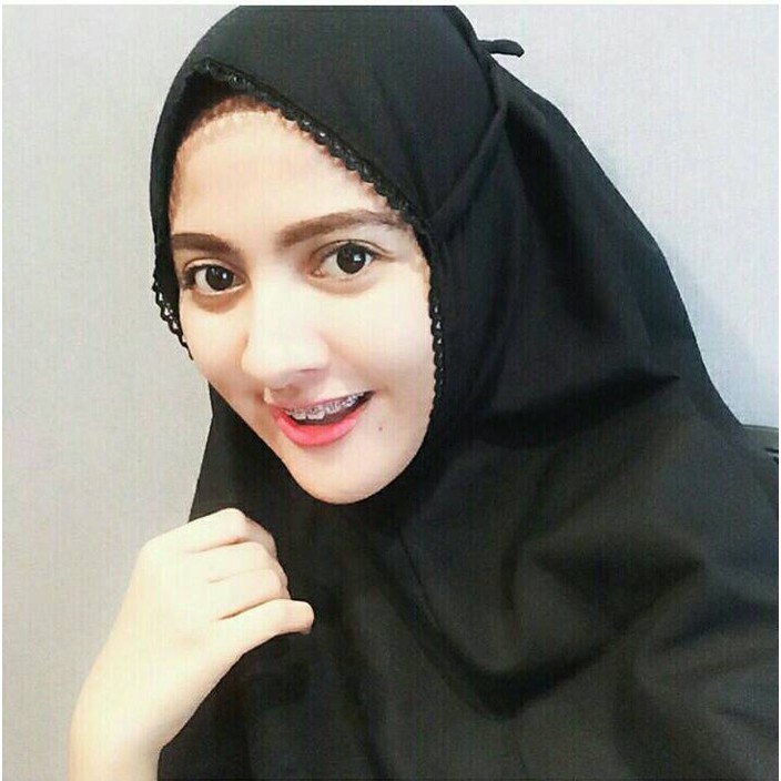 kerudung sekolah,bergo instan,bergo instan,bergo alazhar,bergo rabani - Putih