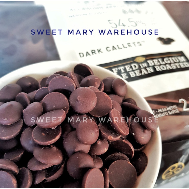 

Callebaut Dark Chocolate Couverture 811 NV 54,5% 1kg Cokelat 811NV