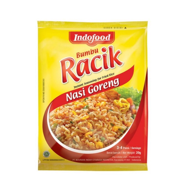 

Bumbu racik nasi goreng original indofood