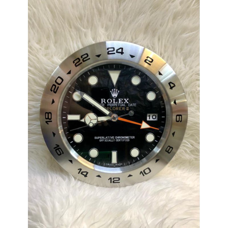 Jam Dinding Rolex Explorer II Oyester Perpetual Date 1:1