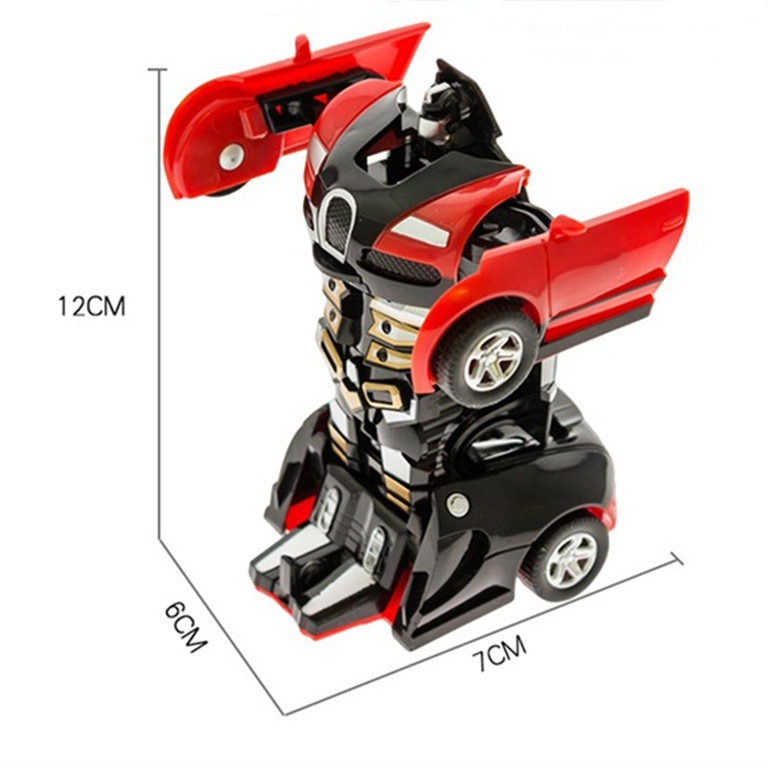 Mainan Olahraga Crash Transformasi Mobil Deformasi Robot Mengubah Mengubah Mobil Sport Kendaraan Model Action Figure Mainan untuk Anak Laki-laki