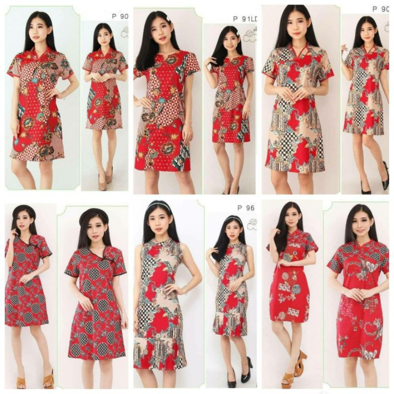 NEW Dress batik  imlek /CNY 2021