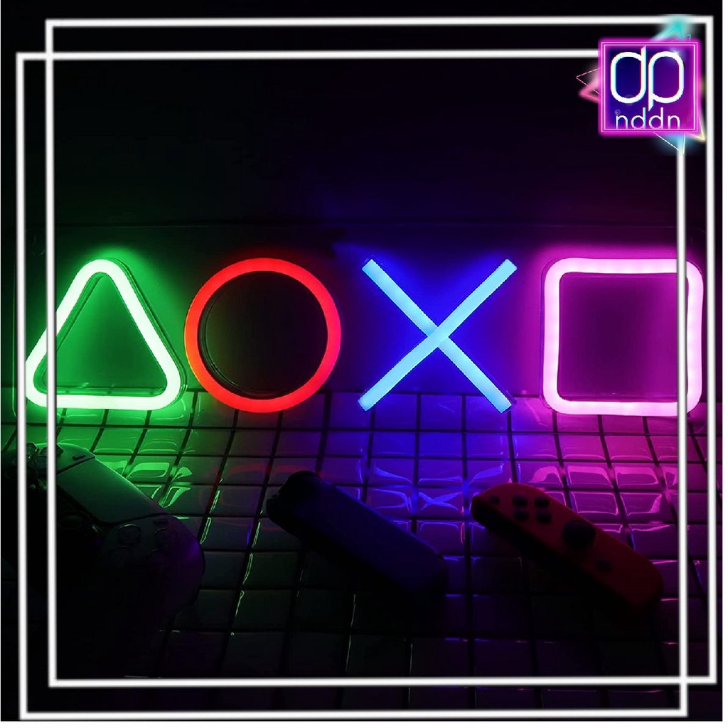 NEON SIGN | LAMPU HIAS NEON FLEX CUSTOM GAMBAR ICON LOGO GAME