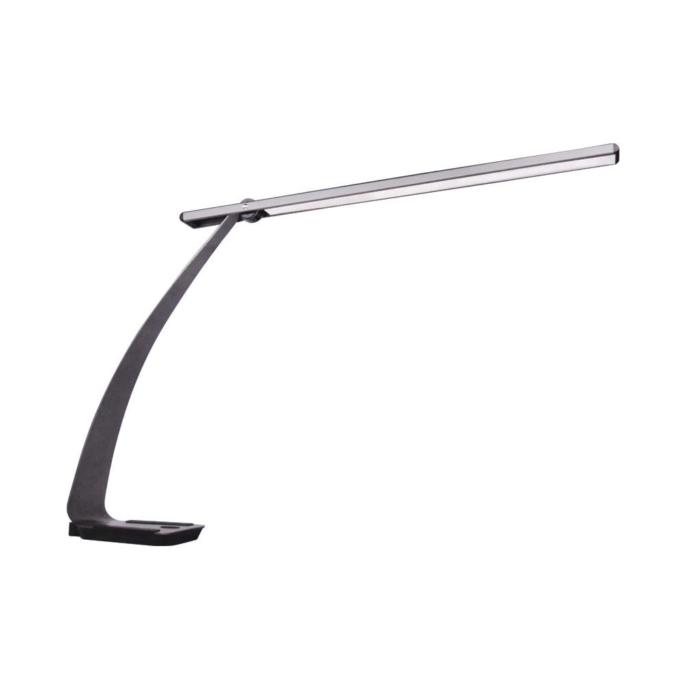 Lampu Meja Led Eglare Arc warna Abu abu tua