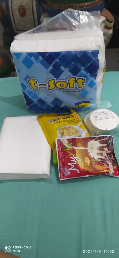 T-soft Tisu Toilet / Coreless Tissue (1 Pack Isi 10 Roll)