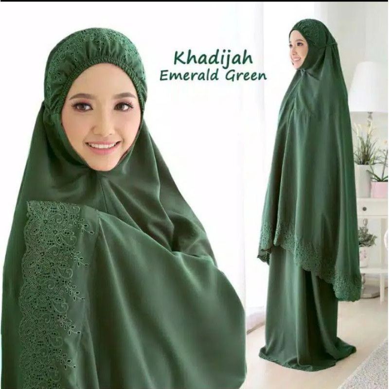 mukena khadijah micro murah/mukena dewasa