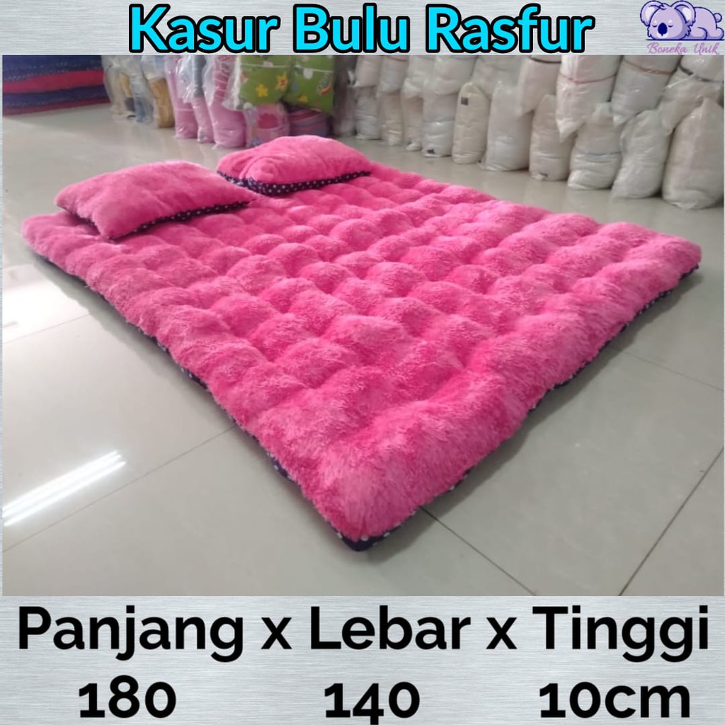 [PROMO] Kasur Gender Rasfur Polos bonus 2 Bantal