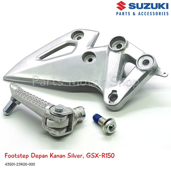 Footstep Depan Kanan Silver Original GSX-R150