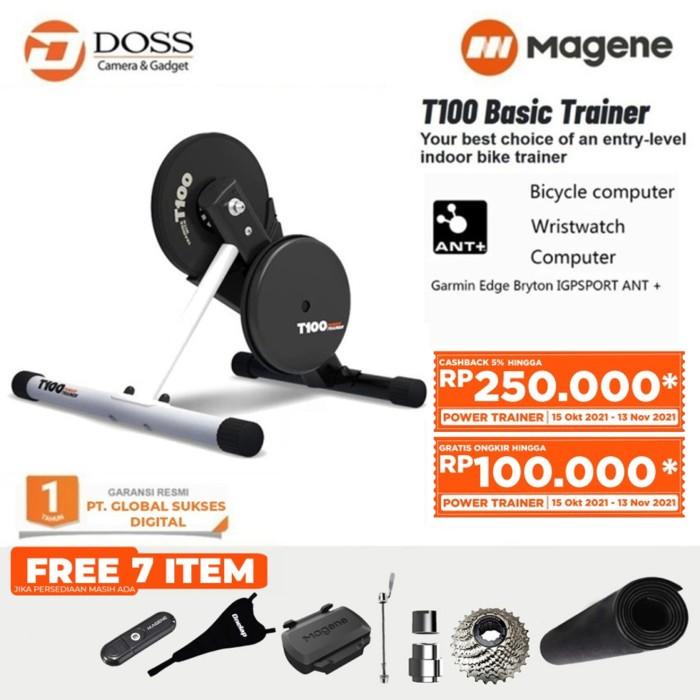 Bicycle | Paket Magene T100 Semi Smart Trainer For Zwift Dan Onelap /Magene T100