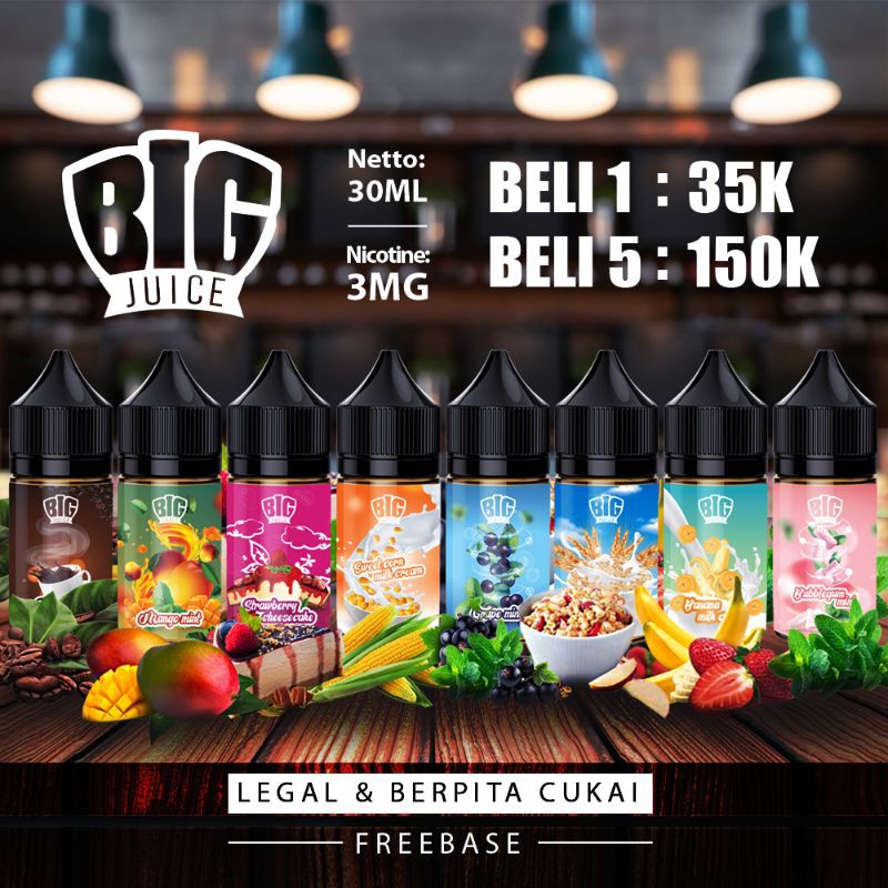 Spesial Liquids Murah Big Juice 30ml 3MG