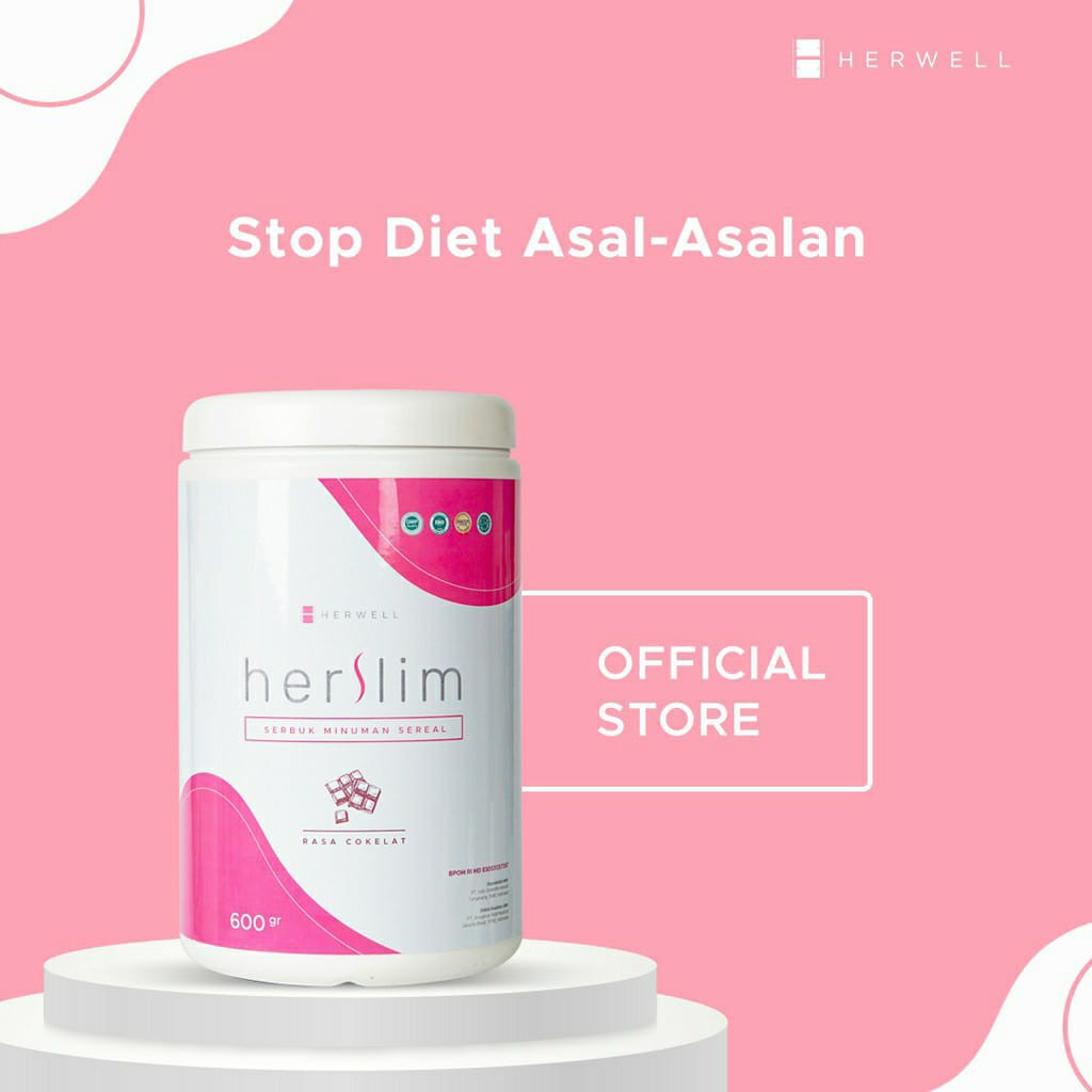 

Herwell Herslim Susu Diet Kaya Nutrisi Rendah Kalori dan Lemak Minuman Pelangsing Penurunan Berat Badan