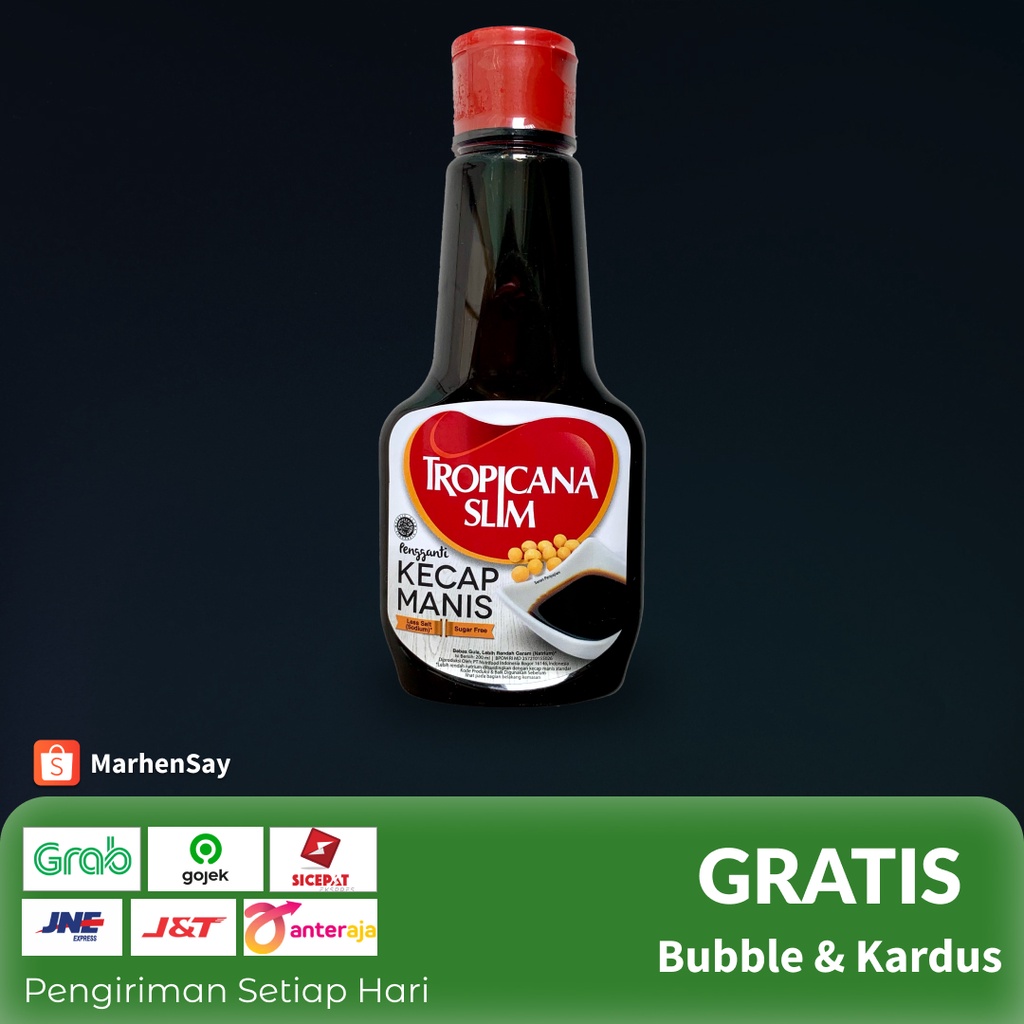 

kecap manis tropicana slim 200ml