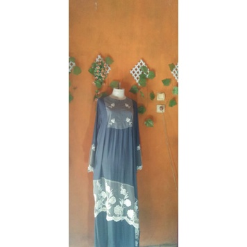 Gamis Abaya Navy