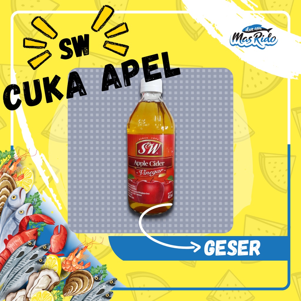 

Sw Apple Cider Vinegar Cuka Apel 473 Ml Cuka Apel Premium Termurah