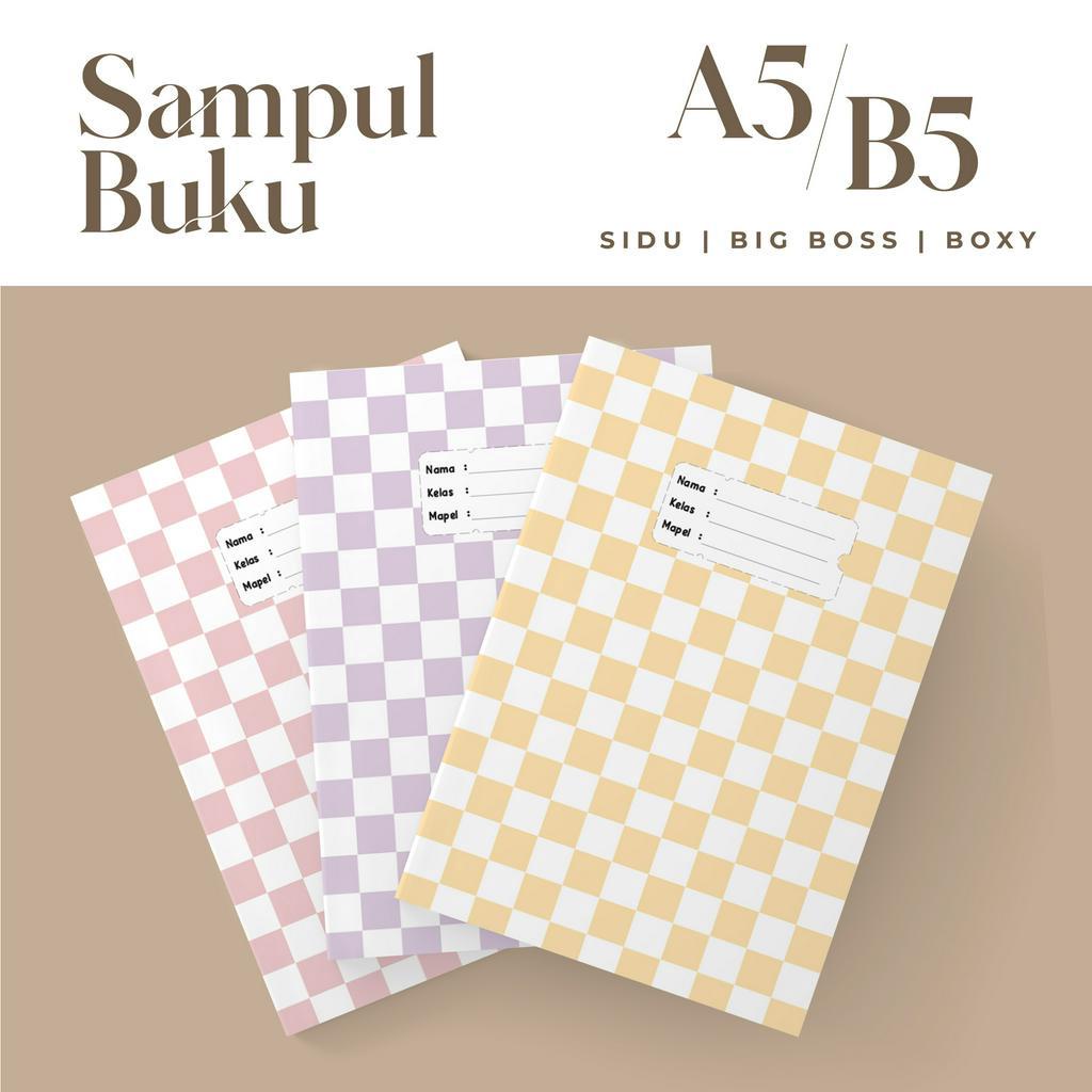 

PROMO SAMPUL BUKU BOOK COVER A5/B5 GRID | ptrshop.id