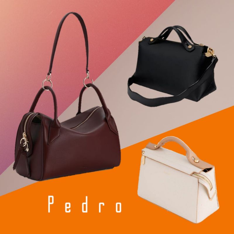 PDRO Soft Leather Bowling Bag / Small - Medium