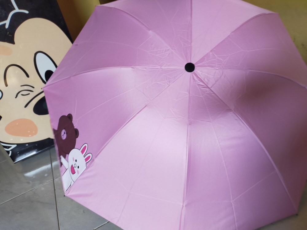 Payung Motif Beruang Lucu Py01 Payung Serbaguna Untuk Hujan Atau Panas