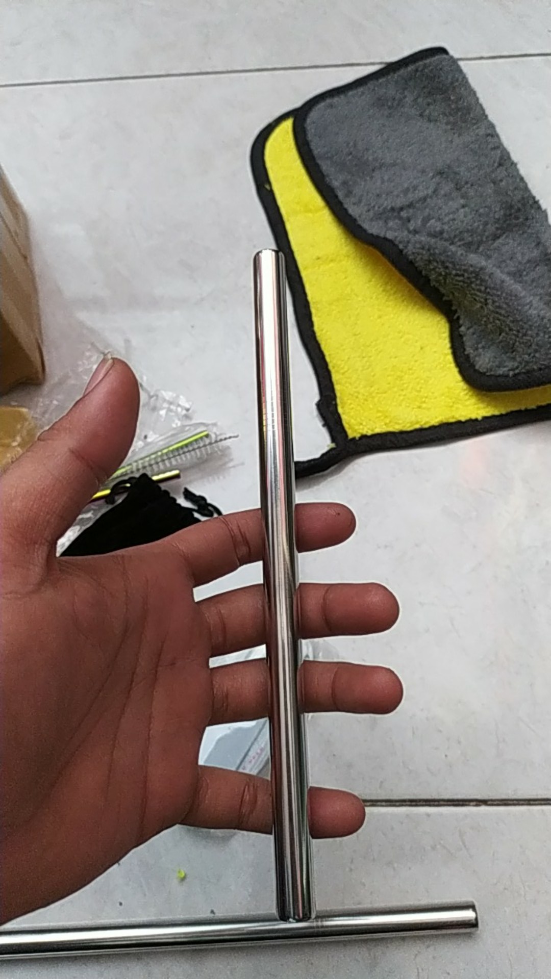 Sedotan Stainless Boba Ramah Lingkungan Straw