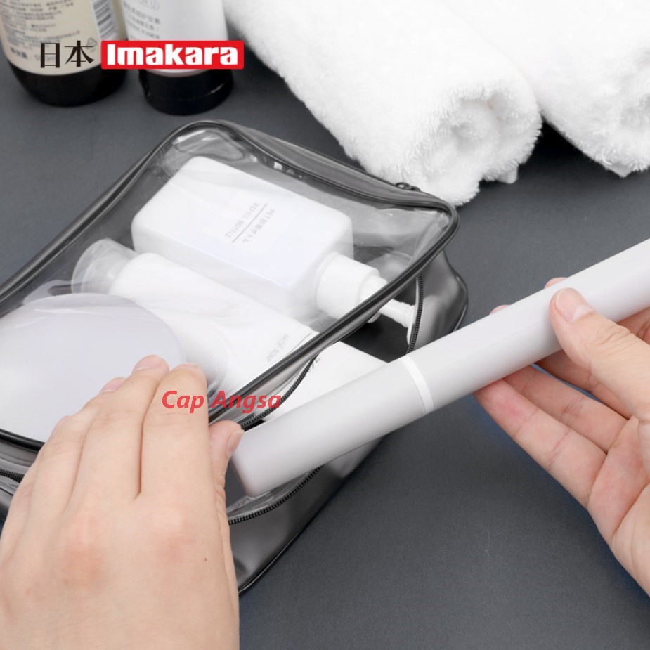 IMAKARA TEMPAT PENYIMPANAN SIKAT GIGI PORTABLE TRAVEL TOOTHBRUSH CASE TOILETRIES KIT BOX JAPANESE STYLE