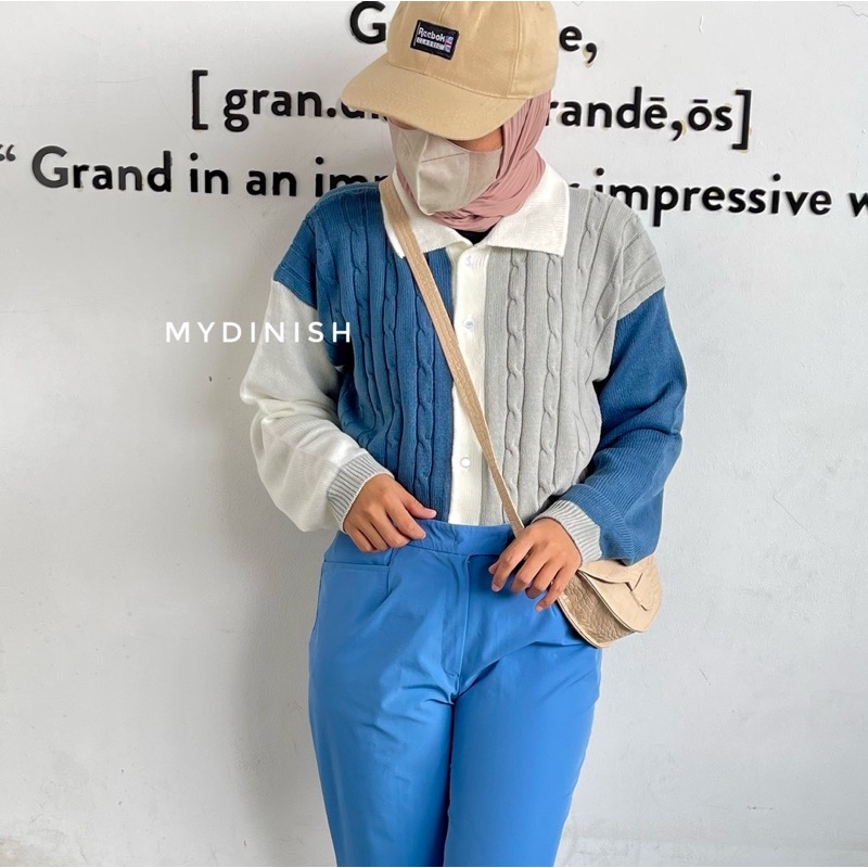 Amora Cable Cardy  - Cardigan Combo Wanita