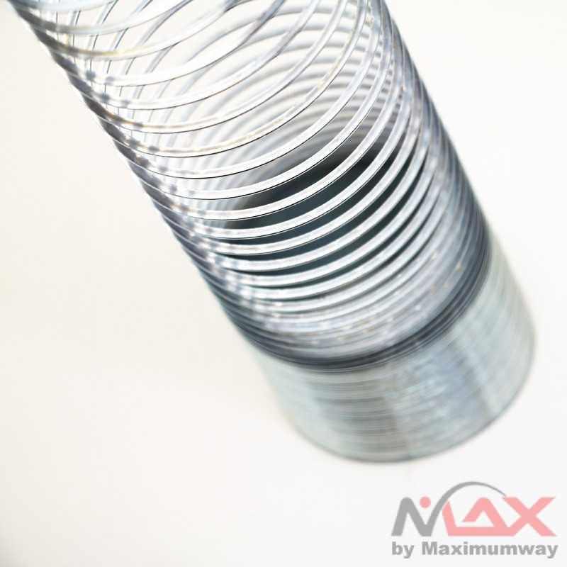 Metal Slinky Spring Anti Stress Mainan Koleksi per berjalan - YT201808 Warna Silver