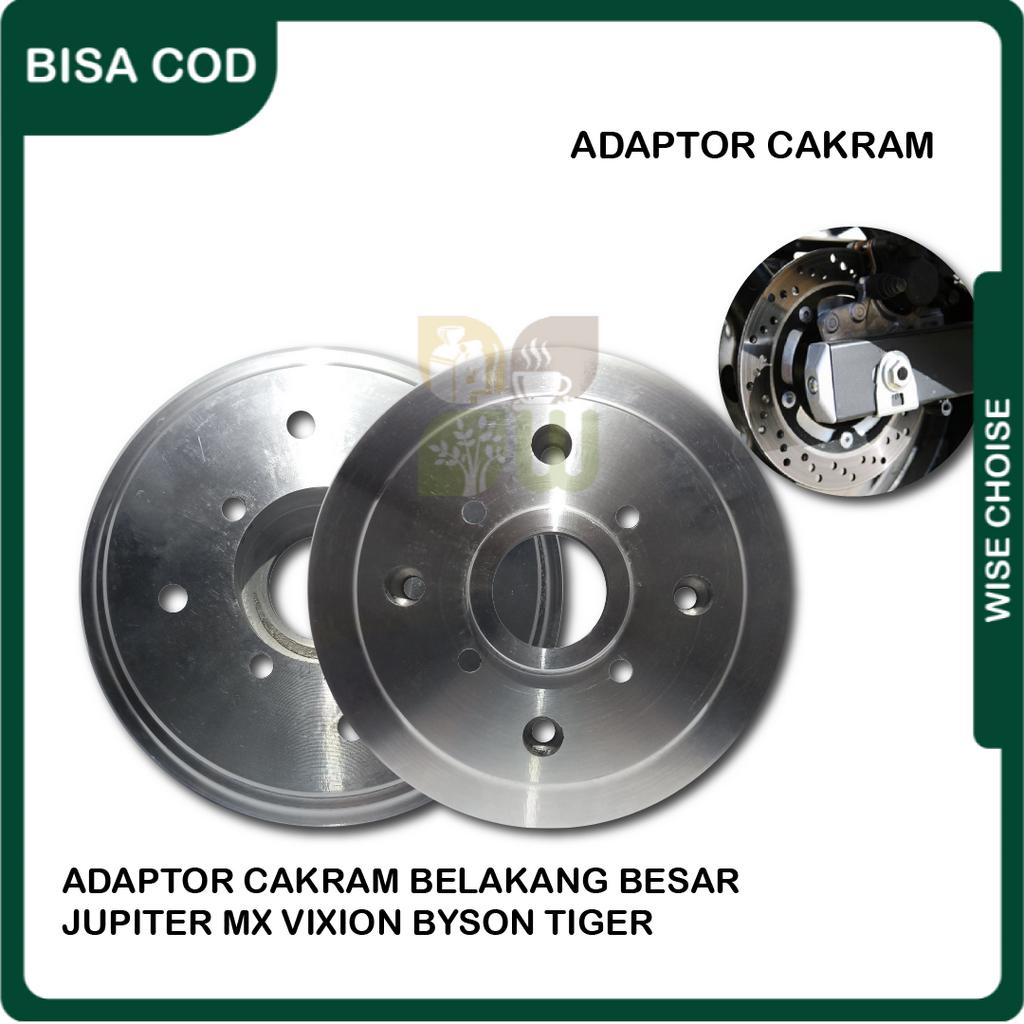 Adaptor Cakram Belakang Jupiter MX Vixion Byson Tiger Tromol Besar