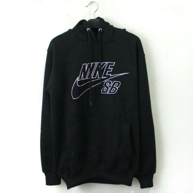 JAKET HOODIE SB NIKE BLACK