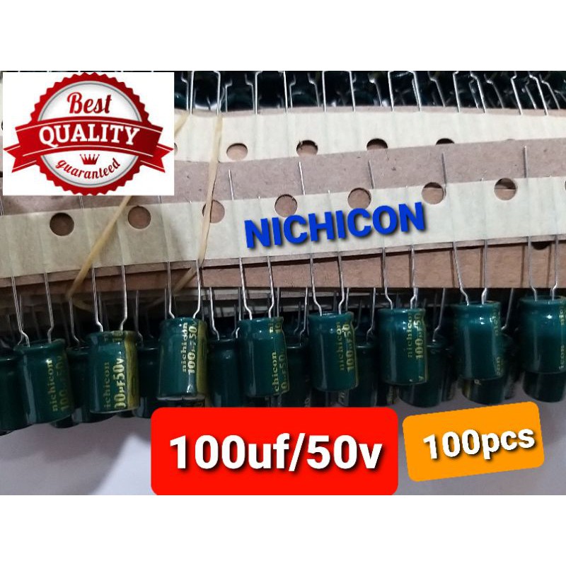 Elco 100uf 50v Renceng Kualitas Terbaik (100pcs)