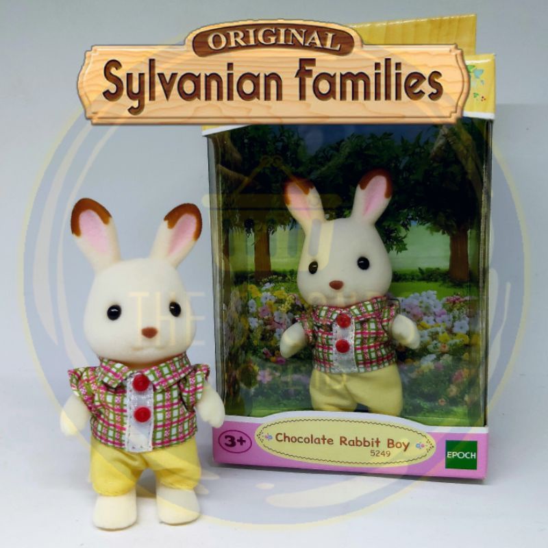 Sylvanian Families - Chocolate Rabbit Boy - Original Sylvanian Families