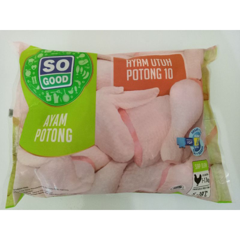 

So Good Ayam Potong Utuh 1kg