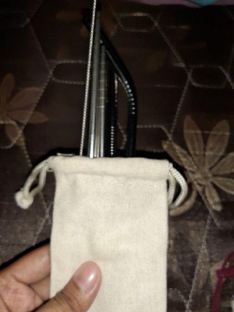 (free Sendok Garpu)noona Sedotan Sumpit Stainless Set