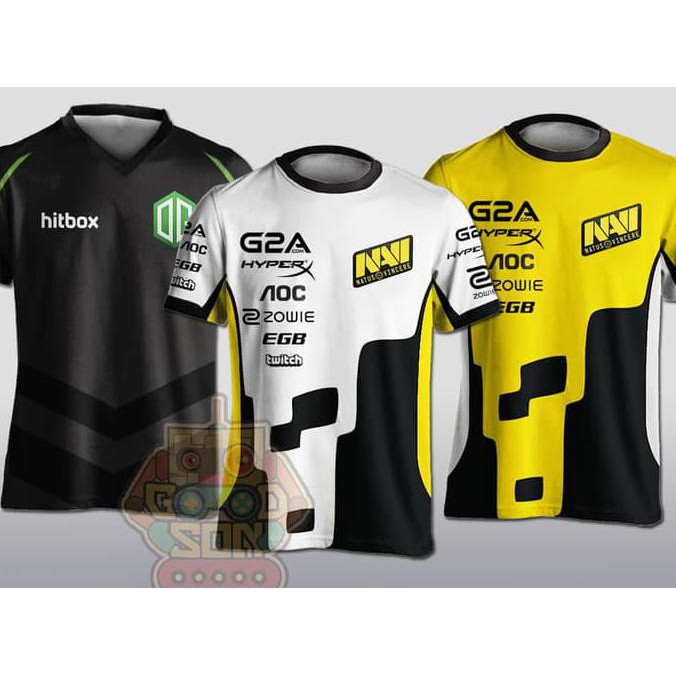 JERSEY / KAOS TEAM GAMING CUSTOM/ DESIGN SENDIRI - DESIGN CUSTOM, S