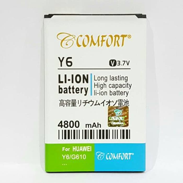 Baterai Y6 COMFORT Double Power for HUAWEI Y6 / G610