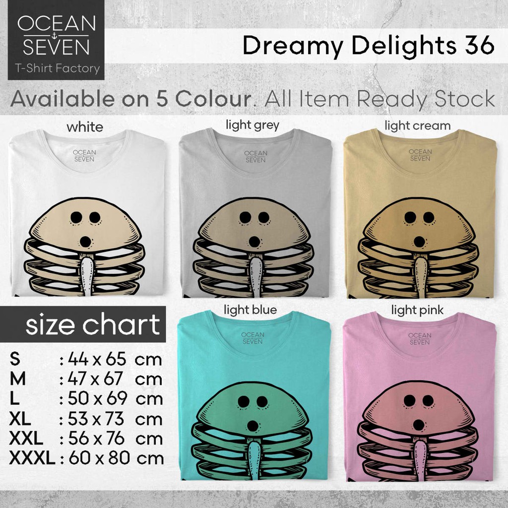 Kaos Dreamy Delights 36 By OceanSeven Distro