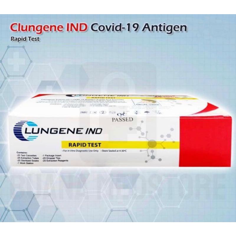 CLUNGENE Rapid Test Antigen Metode SWAB