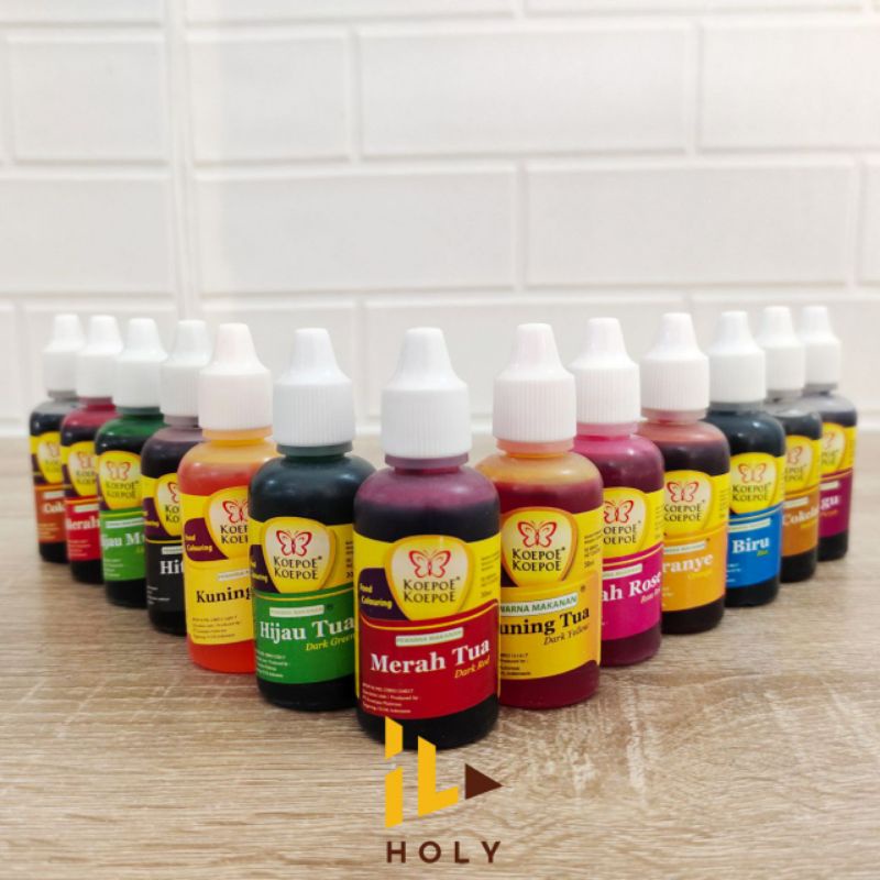 

Koepoe Pewarna Makanan Minuman Aneka Warna 30ml