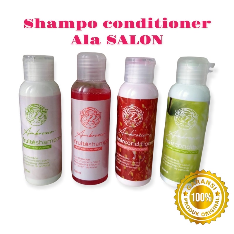 SHAMPOO ALA SALON SAMPO CONDITIONER AMBROSIO