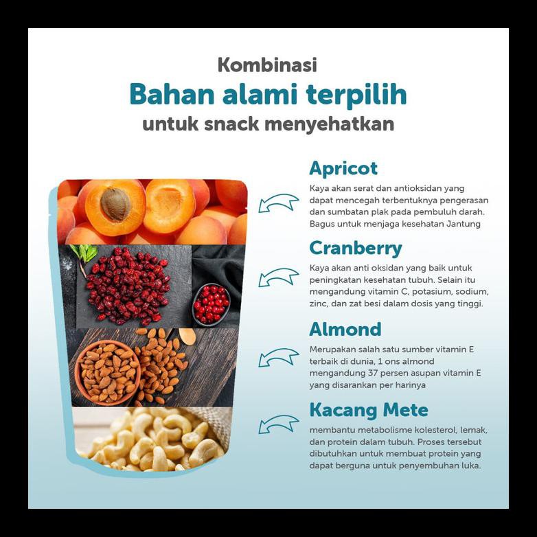 

TERBARU! HEALTHY SNACK MIA CHIA FRUITY MIX 200G PALING MURAH