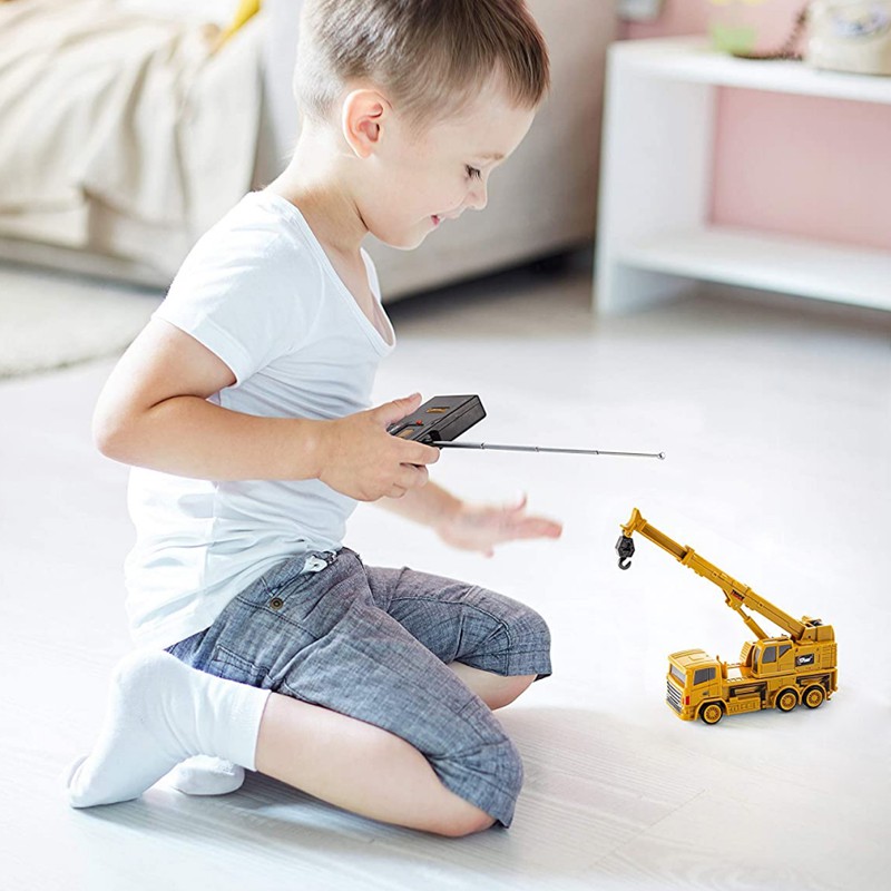 Mainan Anak Remote Control Mobil Mainan Teknik Termasuk Excavator /Crane / Dump Truck Remote Control