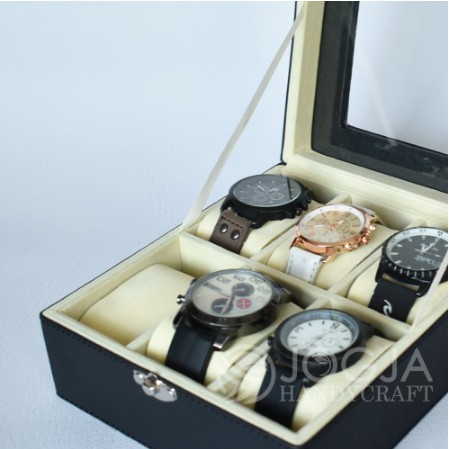 KOTAK TEMPAT JAM TANGAN / BOX JAM TANGAN KERAJINAN ASLI KHAS JOGJA PREMIUM